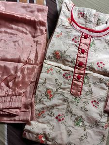 Beautiful Kurti Pant Dupatta Set