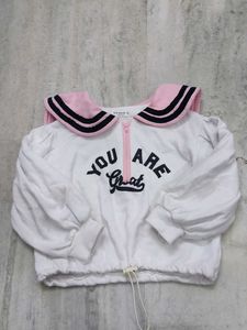 Cute Girls' Graphic Sweatshirt