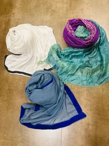 soft material duppattas combo
