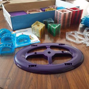106 Pieces Imported Magnetic Tiles Set