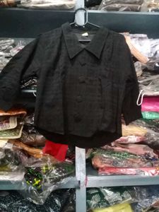 Black Crop Top