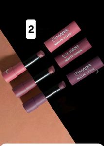 MARS Set of 3 Matte Lipsticks Box