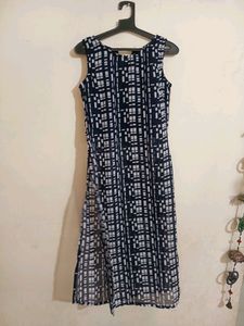 Napra Navy Blue Kurta