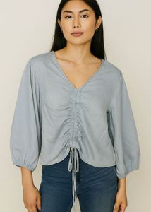 Denim Blue Top