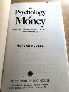 The Psychology Of Money Book 📚