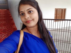 Blue Casual Top