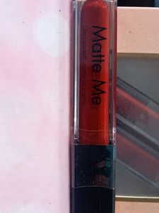Brand New Packed Liquid Matte Lipstick,, Red Color Brush Lipstick