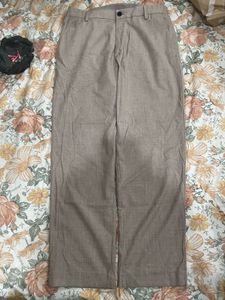 H&M BEIGE OLD MONEY TROUSER