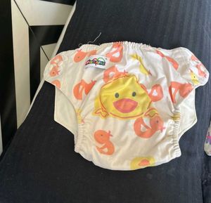 2 Cotton Diapers &amp; Unused Nappie
