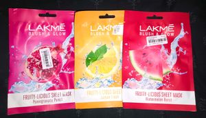 Lakme Sheet Mask Set