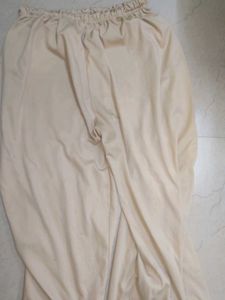 White And Black Plazzo