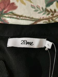 Work Wear Black Tunic From 2Bme