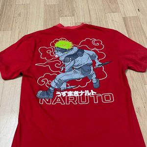 Red Naruto Graphic Tee. (Unisex)