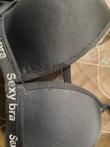 Black &#34;Sexy Bra&#34; Lingerie