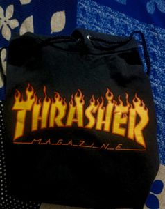 Y2K blazing Thrasher Hoodie