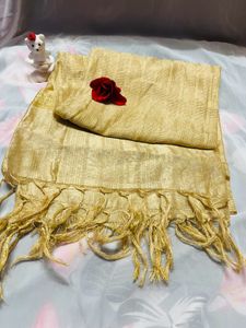 Elegant Gold Scarf