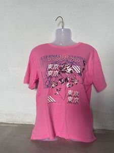 Pink Tokyo Graphic Tee