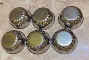 Steel Bowl 🥣 Set (6)
