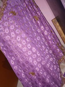 Wedding Wear Brasso Saree