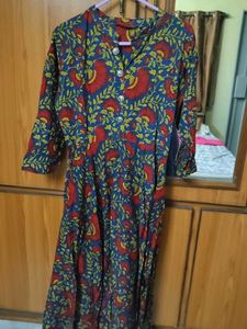 Floral Print Kurta