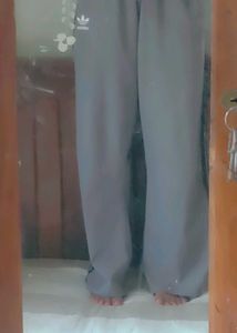 Unisex Grey Baggy Trackpants