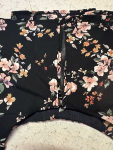A Floral Crop Top