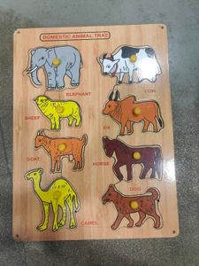 Domestic Animal Tray Puzzle