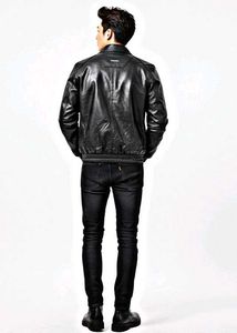 Stylish Black Leather Jacket