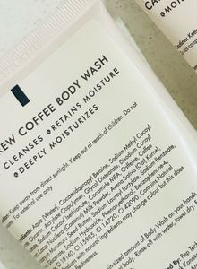 Caffeine Cappuccino Coffee Body Wash