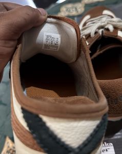 Onitsuka tiger mexico 44 brown and cream colour