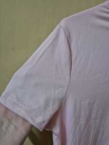 Pink Solid Top