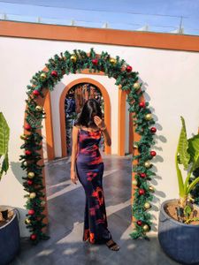 Floral Print Maxi Dress