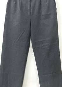 Full Lenght High Rise Grey Pants