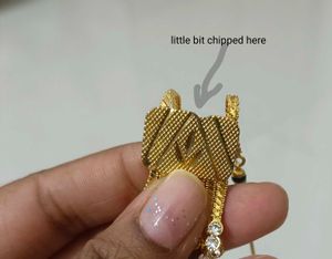 Elegant Gemstone Bangle Bracelet And Neck Chain