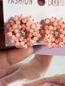 3 Pair Of Earrings Trend And Traditional😻 Unused�