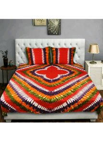 Colorful Tie-Dye Throw Blanket