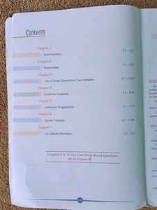 S.L Arora Mathematics Book , Class- 10,  Vol. 1&amp;2