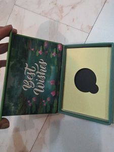 Best Wishes silver coin empty box