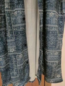 Blue Patterned Shirt