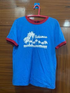 Forever21 Blue Tshirt