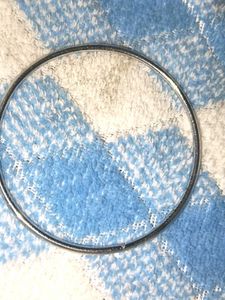 Silver Metal Bangle Bracelet