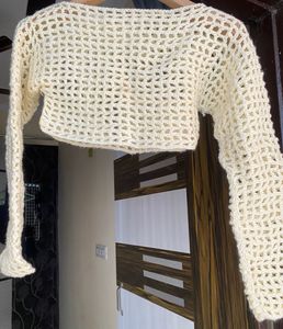 🧶 Crochet Crop Top - Boho Chic