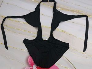Black One Piece Swimsuit