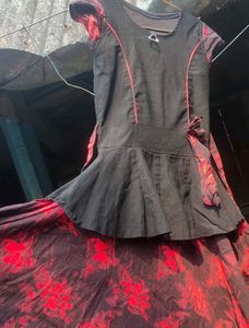 Floral Print Party Dress