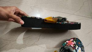 Multi Coloured Fancy Slippers For Women