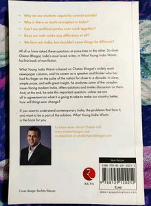 &#34;What YOUNG INDIA Wants&#34; by Chetan Bhagat