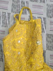 Yellow Tunic Set &amp; Dupatta