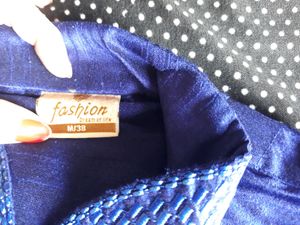 Navy Blue Kurta Pajama