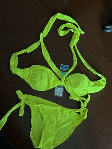 Neon Yellow Bikini