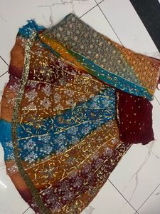Gujarati Lehenga Set